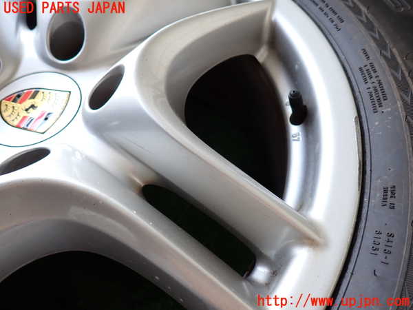2UPJ-9239189042]ポルシェ・カイエン(9PAM5501)タイヤ　ホイール　1本② 255/55R18 中古_3