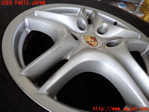 2UPJ-9239189043]ポルシェ・カイエン(9PAM5501)タイヤ　ホイール　1本③ 255/55R18 中古_3