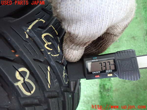 2UPJ-9239189043]ポルシェ・カイエン(9PAM5501)タイヤ　ホイール　1本③ 255/55R18 中古_4