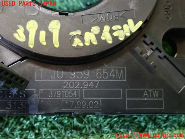 2UPJ-9239196800]アウディ・TT クーペ(8NAUQ)スパイラルケーブル(リール) 中古_3