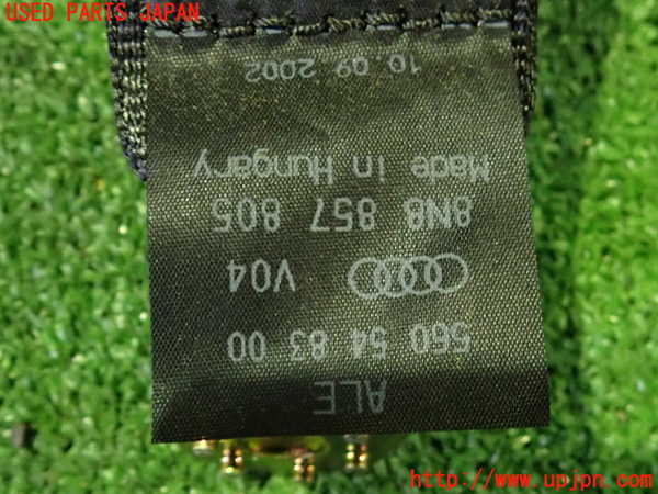 2UPJ-9239197385]アウディ・TT クーペ(8NAUQ)リアシート 中古_3