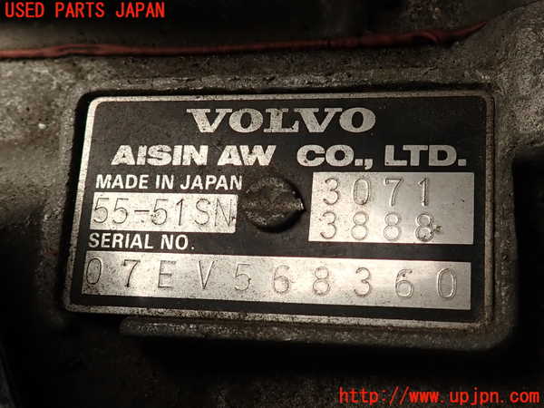 2UPJ-9239203010]ボルボ・V70(SB5244W)ミッション AT B5244 中古_4