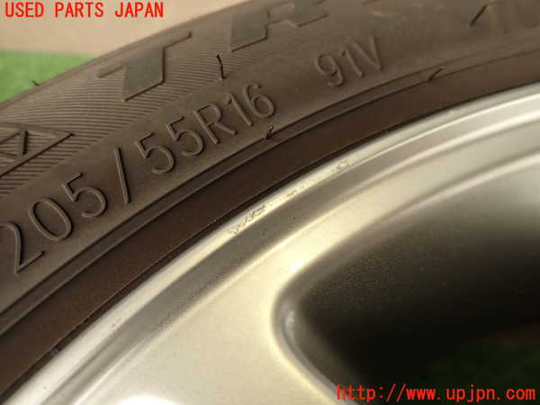 2UPJ-9239209033]ボルボ・V70(SB5244W)タイヤ　ホイール　1本③ 205/55R16 中古_3