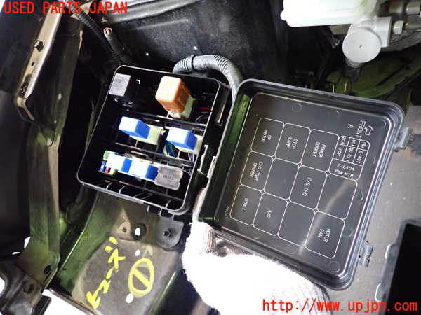 2UPJ-9239226741]日産リーフ(AZE0)ヒューズボックス1(EGルーム内運転席側) 中古_2