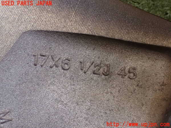 2UPJ-9239229036]日産リーフ(AZE0)タイヤ　ホイール　1本① 215/50R17 中古_5