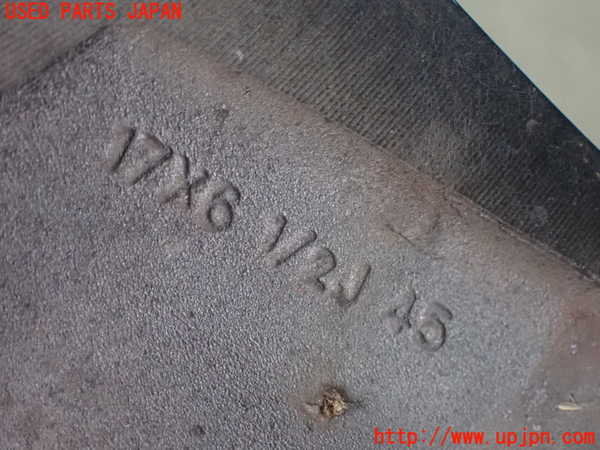 2UPJ-9239229038]日産リーフ(AZE0)タイヤ　ホイール　1本③ 215/50R17 中古_4