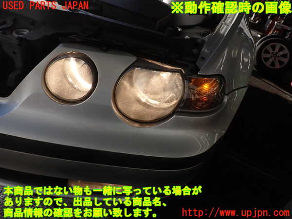 2UPJ-9239231132]BMW 318ti(AU20)(E46/5系)左ヘッドライト ハロゲン 中古_4