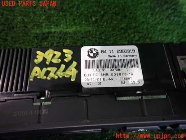 2UPJ-9239236066]BMW 318ti(AU20)(E46/5系)エアコンスイッチ1 中古_3