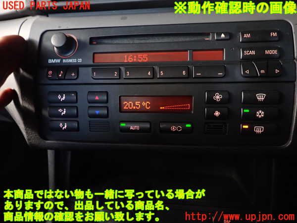2UPJ-9239236066]BMW 318ti(AU20)(E46/5系)エアコンスイッチ1 中古_4