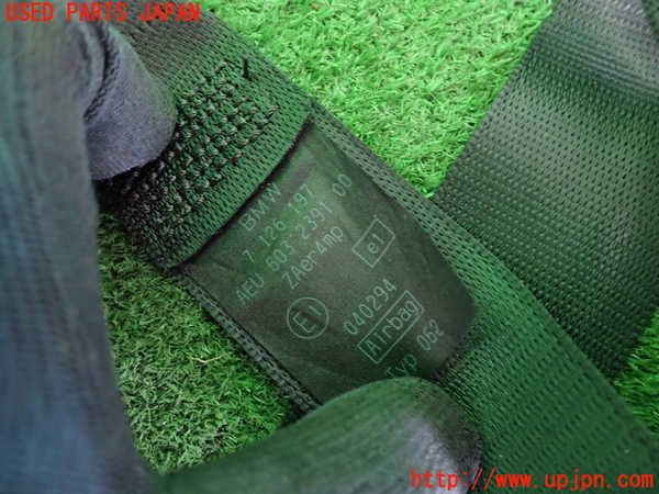 2UPJ-9239237075]BMW 318ti(AU20)(E46/5系)助手席シートベルト 中古_2