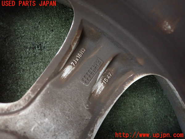 2UPJ-9239239031]BMW 318ti(AU20)(E46/5系)タイヤ　ホイール　1本① 205/55R16 中古_4