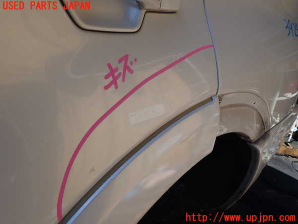 1UPJ-9239241320]パジェロ(V75W)左後ドア 中古 ASAHI M2L3 43R-00150_2