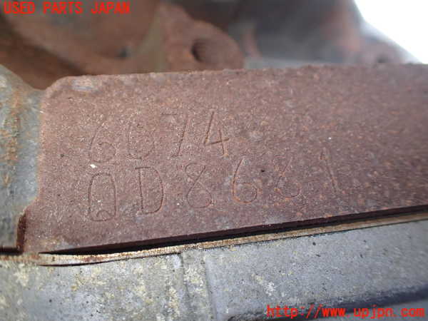 1UPJ-9239242010]パジェロ(V75W)エンジン 6G74 4WD 中古_4