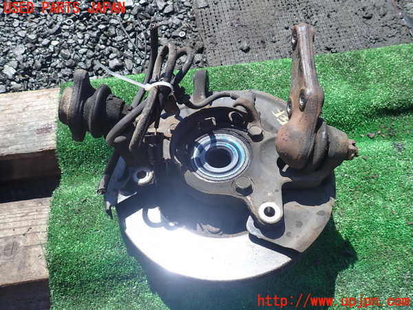 1UPJ-9239244295]パジェロ(V75W)左フロントナックルハブ 中古_2