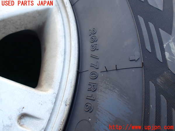 1UPJ-9239249031]パジェロ(V75W)タイヤ　ホイール　1本① 265/70R16 中古_3