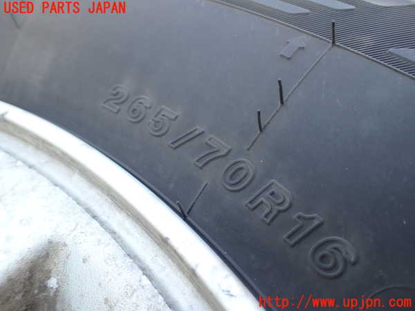 1UPJ-9239249032]パジェロ(V75W)タイヤ　ホイール　1本② 265/70R16 中古_3