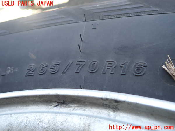 1UPJ-9239249033]パジェロ(V75W)タイヤ　ホイール　1本③ 265/70R16 中古_3