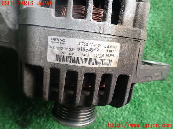 1UPJ-9239266015]アバルト・595C(312142)オルタネーター(ダイナモ) 中古_2