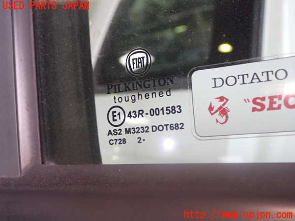 1UPJ-9239271230]アバルト・595(312142)右ドア 中古 PILKINGTON M3232 43R-001583_3