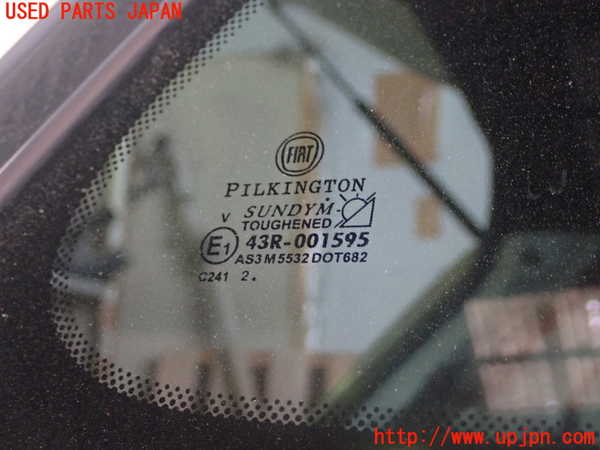 1UPJ-9239271380]アバルト・595(312142)右クォーターガラス 中古 PILKINGTON M5532 43R-001595_2