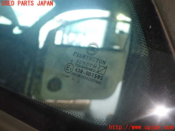 1UPJ-9239271382]アバルト・595(312142)左クォーターガラス 中古  PILKINGTON M5532 43R-001595_2