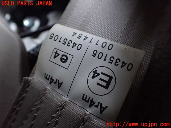 1UPJ-9239287185]MPV(LY3P)左2列目シートベルト 中古_2