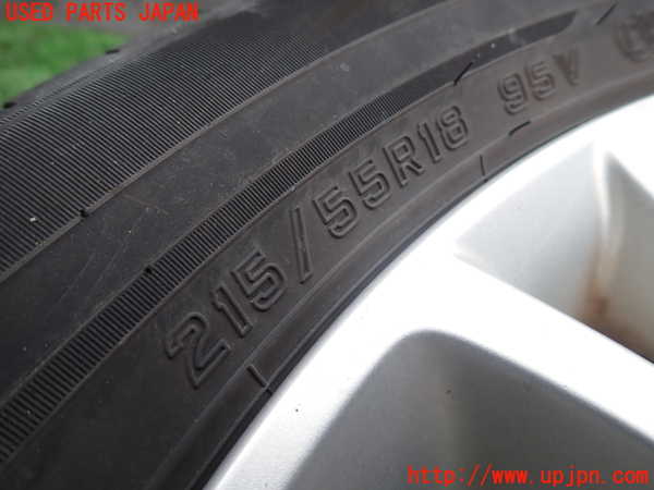 1UPJ-9239289043]MPV(LY3P)タイヤ　ホイール　1本③ 215/55R18 中古_3