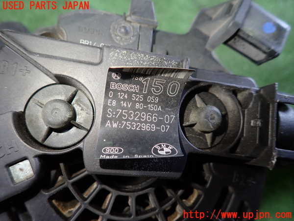 1UPJ-9239306015]BMW 116i(UE16)E87オルタネーター(ダイナモ) 中古_2