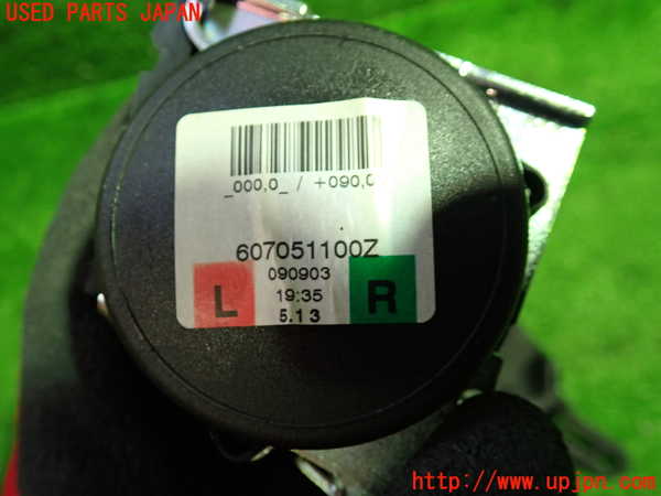 1UPJ-9239307185]BMW 116i(UE16)E87左2列目シートベルト 中古_2