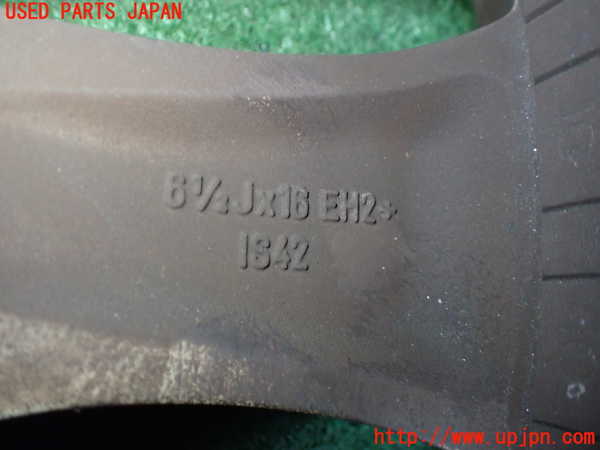 1UPJ-9239309031]BMW 116i(UE16)E87タイヤ　ホイール　1本① 195/55R16 中古_5