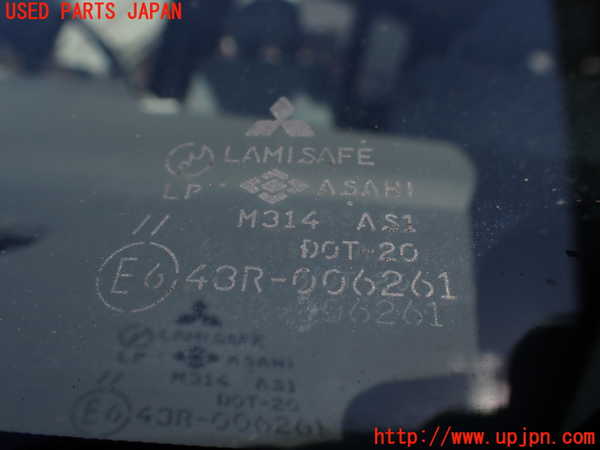 1UPJ-9239321195]デリカ スペースギア(PD6W)フロントガラス ASAHI M314 中古_3