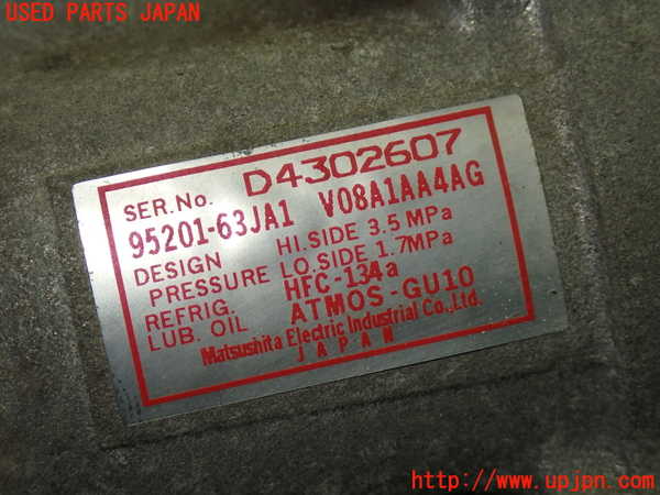 1UPJ-9239346025]スイフトスポーツ(ZC31S)エアコンコンプレッサー 中古_4