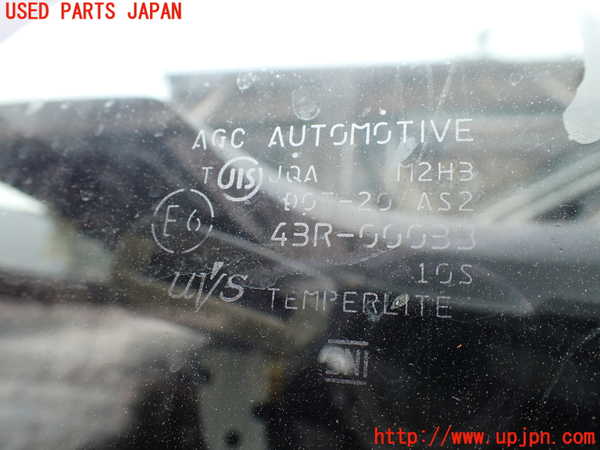 1UPJ-9239351202]セレナ Sハイブリッド(HC26)左フロント三角窓ガラス 中古(43R-00033 M2H3)_2
