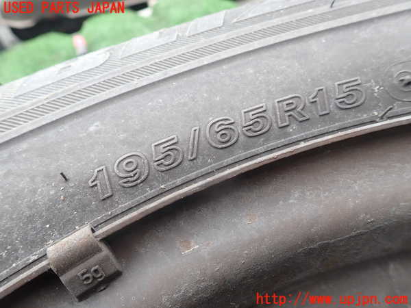 1UPJ-9239359027]セレナ Sハイブリッド(HC26)タイヤ　ホイール　1本② 195/65R15 中古_3