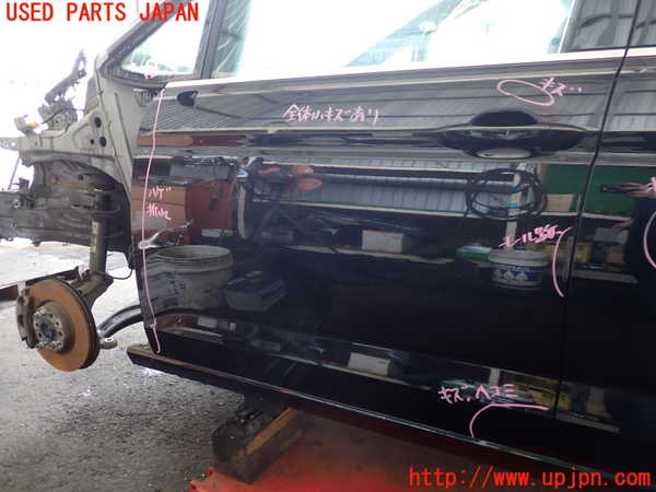 2UPJ-9239361260]VW ゴルフ トゥーラン(1TDFG)左前ドア (43R-011582) 中古_2