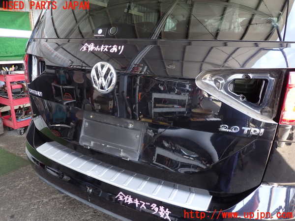 2UPJ-9239361566]VW ゴルフ トゥーラン(1TDFG)バックドア リアゲート ハッチ (43R-011595) 中古_2