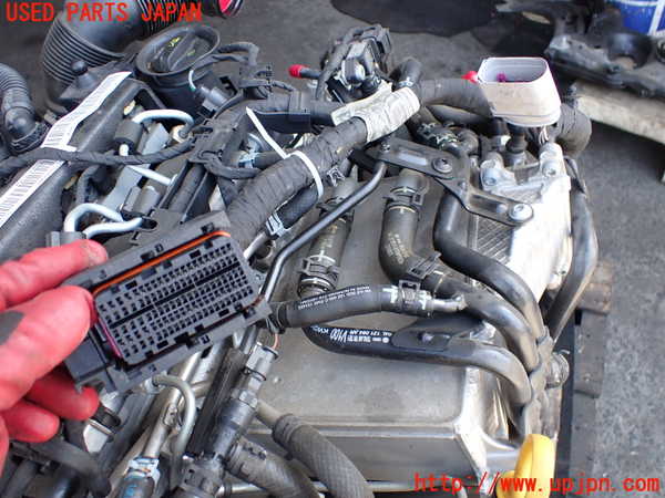 2UPJ-9239362010]VW ゴルフ トゥーラン(1TDFG)エンジン DFG 中古_4