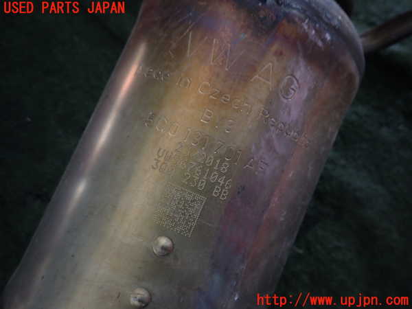 2UPJ-9239362631]VW ゴルフ トゥーラン(1TDFG)フロントパイプ1 中古_3