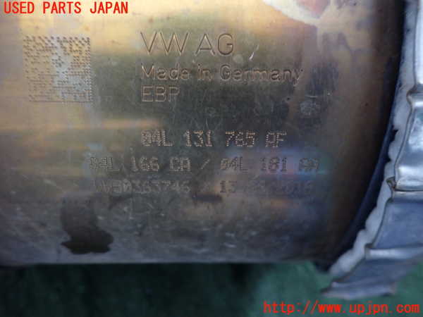 2UPJ-9239362661]VW ゴルフ トゥーラン(1TDFG)触媒1 中古_3