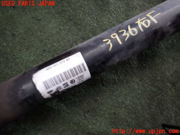 2UPJ-9239364010]VW ゴルフ トゥーラン(1TDFG)右フロントドライブシャフト 中古_4