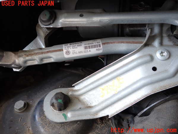 2UPJ-9239366770]VW ゴルフ トゥーラン(1TDFG)フロントワイパーモーター 中古_2