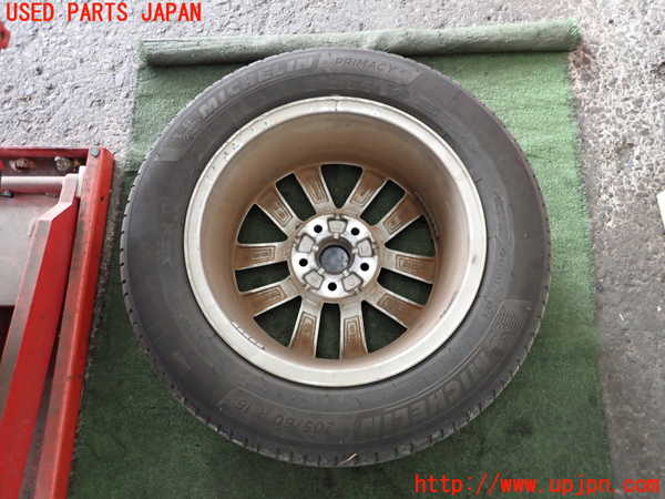 2UPJ-9239369032]VW ゴルフ トゥーラン(1TDFG)タイヤ　ホイール　1本② 205/60R16 中古_4