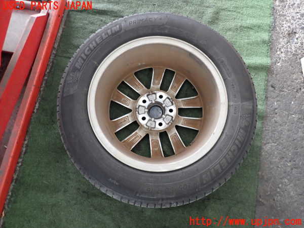 2UPJ-9239369033]VW ゴルフ トゥーラン(1TDFG)タイヤ　ホイール　1本③ 205/60R16 中古_4