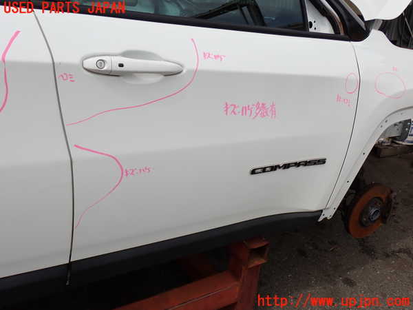 2UPJ-9239371230]ジープ・コンパス(M624)右前ドア 中古 MOPAR M6 43R-001378_3