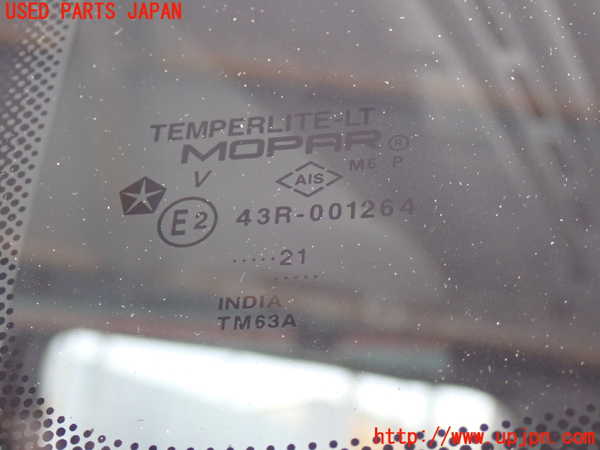 2UPJ-9239371382]ジープ・コンパス(M624)左クォーターガラス 中古 MOPAR M6 43R-001264_2