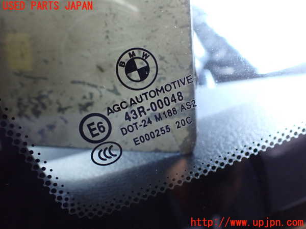 2UPJ-9239381382]BMW X1(VL18)(E84系)左クォーターガラス 中古(43R-00048 M188)_2