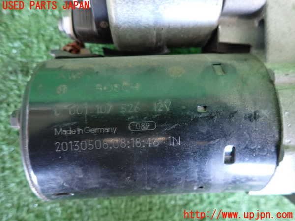 2UPJ-9239386010]BMW X1(VL18)(E84系)セルモーター 中古_3