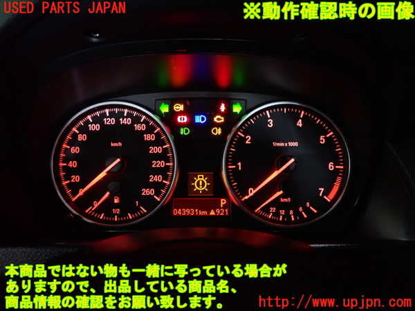 2UPJ-9239386170]BMW X1(VL18)(E84系)スピードメーター 中古_4