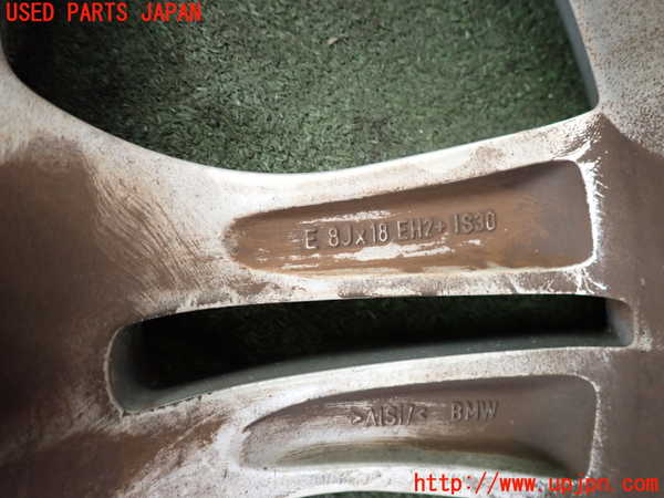 2UPJ-9239389044]BMW X1(VL18)(E84系)タイヤ　ホイール　1本④ 225/45R18 中古_5