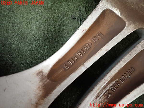 2UPJ-9239389042]BMW X1(VL18)(E84系)タイヤ　ホイール　1本② 255/40R18 中古_5